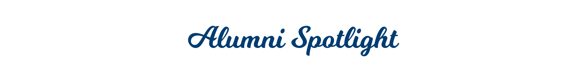 TSC Alumni Spotlight