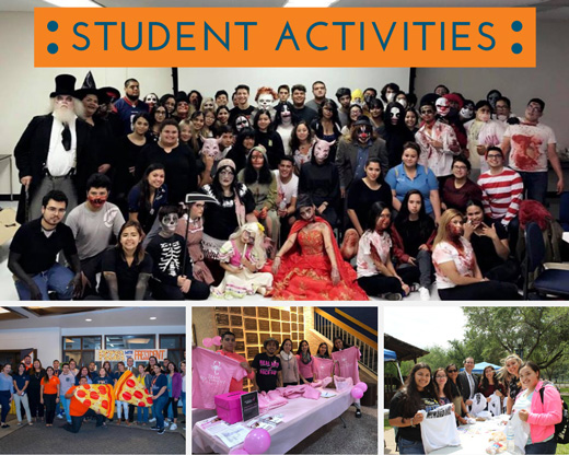 Student Activities Collage