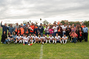 The TSC Scorpions Men's Soccer Club defeated UTRGV at Edinburg.