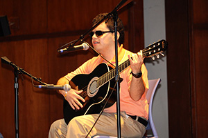 TSC&acirc;s Office of Student Life hosted the first Got Talent show on Oct. 16, 2015 at the SETB Lecture Hall. &Atilde;ngel Ruiz won first place with his interpretation of Cielito Lindo.