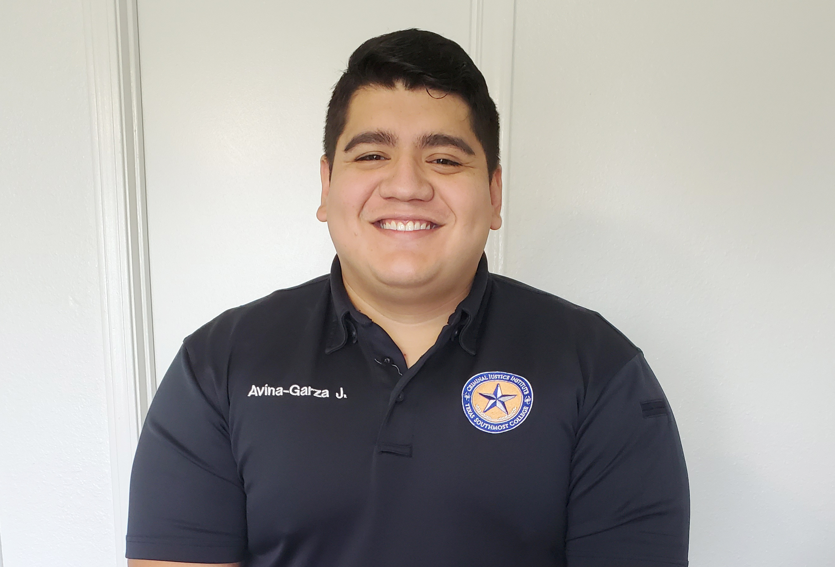 Texas Southmost College alumnus and U.S. Army veteran Christopher Martinez an associate degree in social work from TSC in 2018.