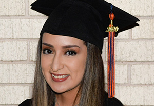 TSC Business graduate Alexa Quinonez.