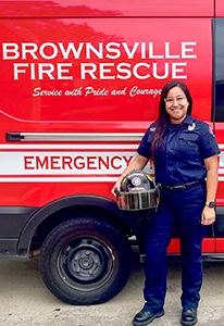 TSC EMS alum Bryana Garcia.