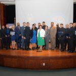 Cadets received their certificates from the TSC Criminal Justice Institute