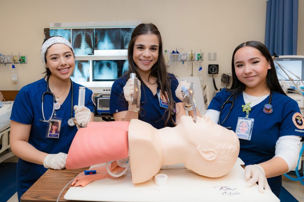 TSC student having success in Respiratory Care Science program at TSC