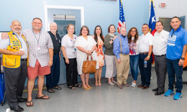 Good Neighbor Settlement House celebrate their new remodeled kitchen and clinic.