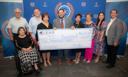 RGV LEAD donate to our TSC Foundation Scholarship Fund