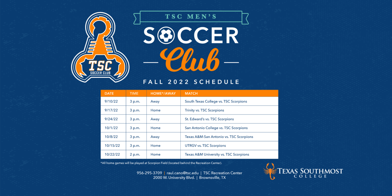 TSC Soccer Club Schedule
