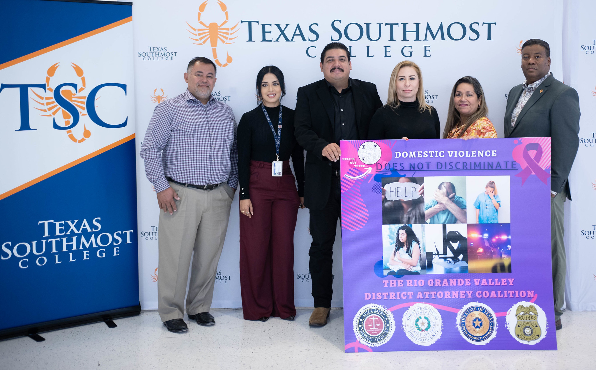 Texas Southmost College and the Rio Grande Valley District Attorney Coalition host Domestic