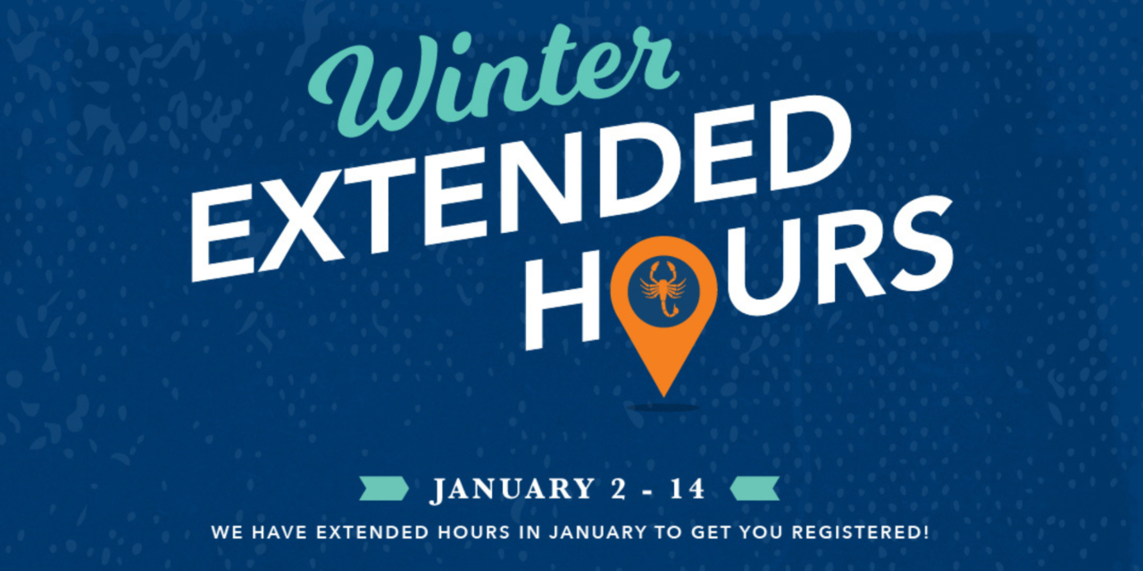 Winter term extended hours