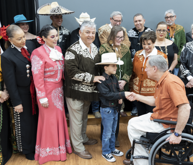 Governor Greg Abbott visits Charro Days