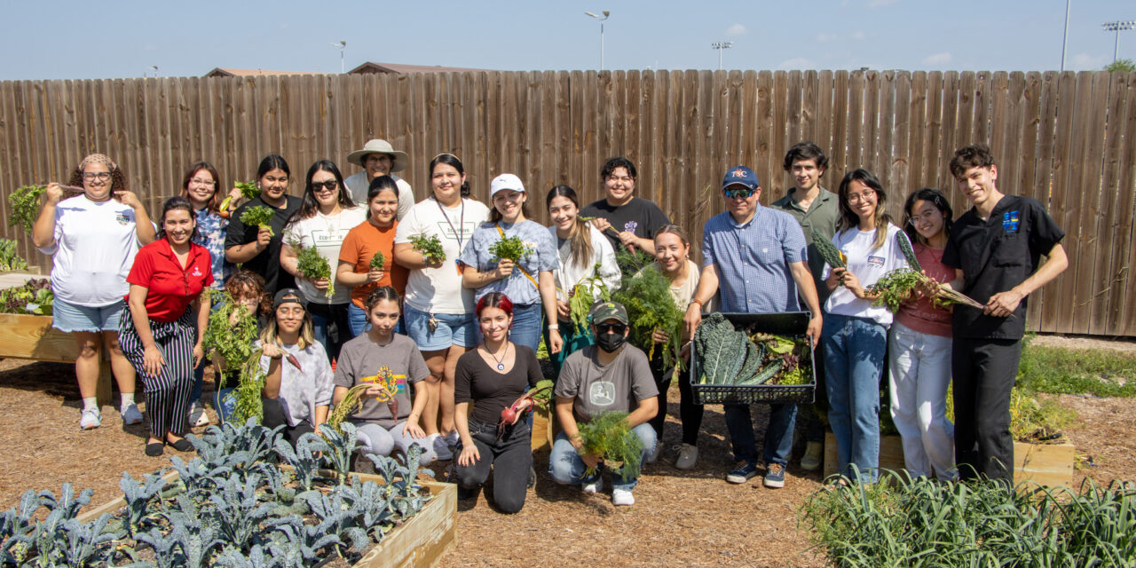 Texas Southmost College, Brownsville Wellness Coalition celebrate ‘First Harvest’ of Community Garden