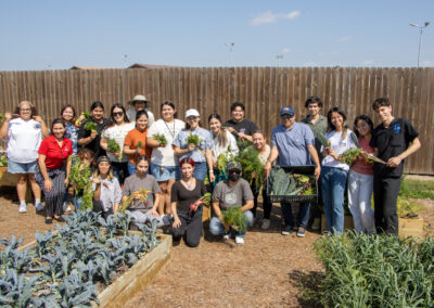 Community Garden First Harvest 2023-02-27