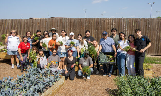 Texas Southmost College, Brownsville Wellness Coalition celebrate ‘First Harvest’ of Community Garden