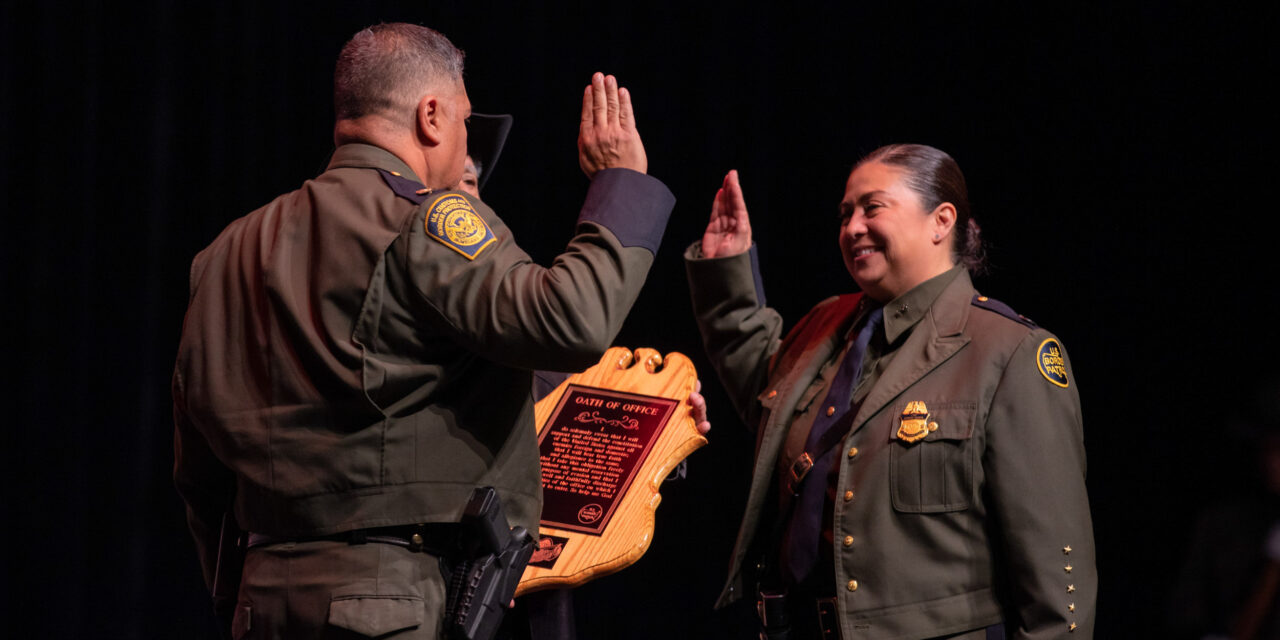 Alumna, Gloria Chavez, transferred in as Chief Patrol Agent of RGV Sector of U.S. Border Patrol