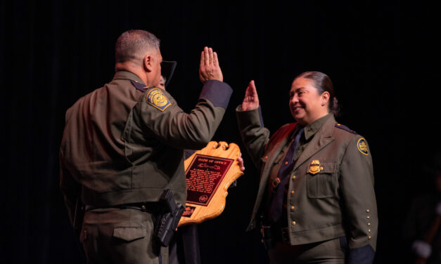 Alumna, Gloria Chavez, transferred in as Chief Patrol Agent of RGV Sector of U.S. Border Patrol