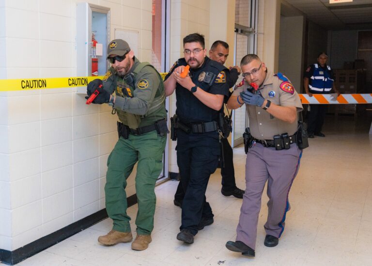 Texas Southmost College active attack training exercise