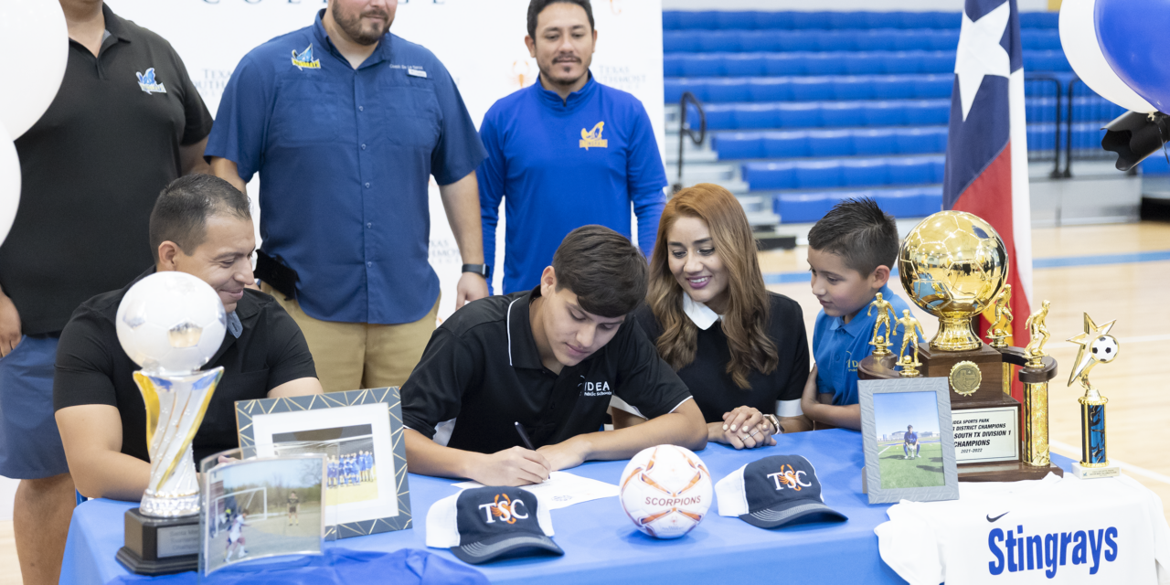 Texas Southmost College sign second men’s soccer player, Ricardo Davila from IDEA Sports Park