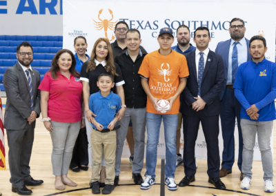 IDEA Sports Park soccer standout Ricardo Davila signs to play soccer for Texas Southmost College men's soccer team Wednesday, March 8, 2023, at IDEA Sports Park in Brownsville.