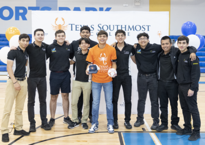 IDEA Sports Park soccer standout Ricardo Davila signs to play soccer for Texas Southmost College men's soccer team Wednesday, March 8, 2023, at IDEA Sports Park in Brownsville.