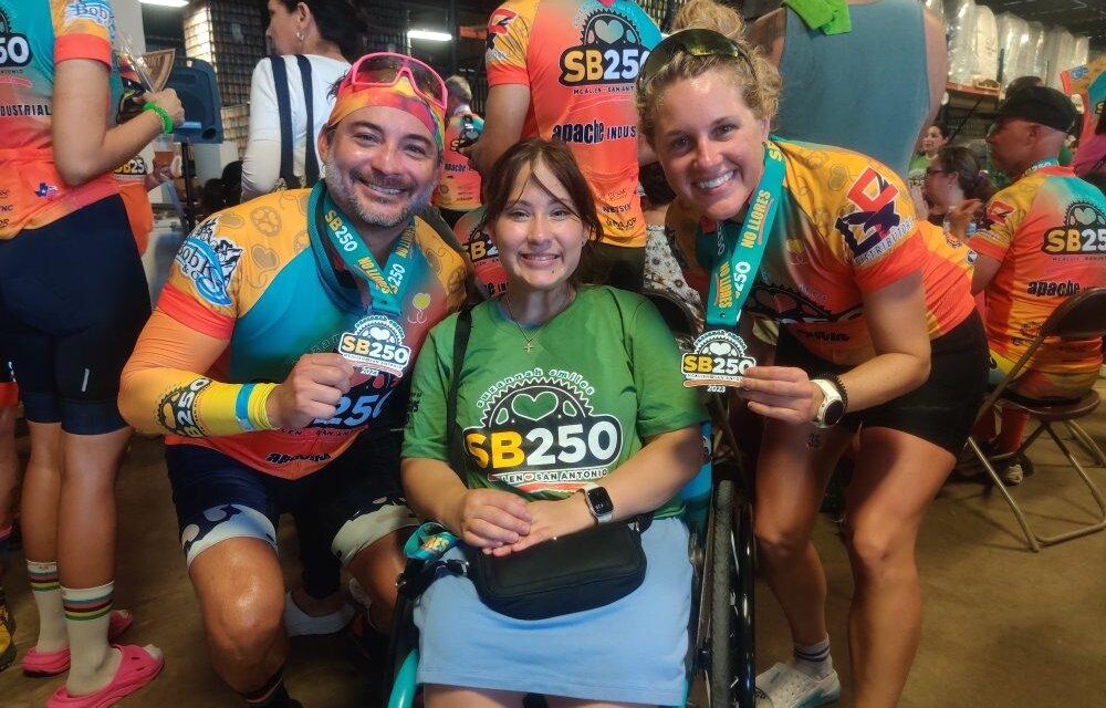Miles for a cause:    Texas Southmost College employees join 250-mile ride for Spina Bifida