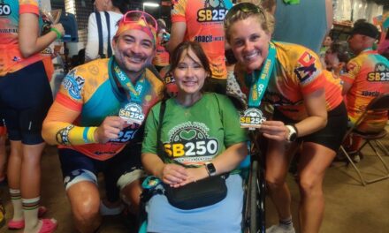 Miles for a cause:    Texas Southmost College employees join 250-mile ride for Spina Bifida
