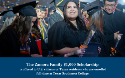 Zamora Family Scholarship opens doors for Texas Southmost College students