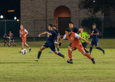 Texas Southmost College Men's NJCAA soccer team played against Trinity Valley on September 1, 2023 at our TSC Scorpion Field. TSC took the win with a final score of 2-1.