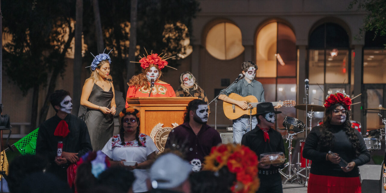 Celebrating Cultural Heritage: Texas Southmost College Mexican American Class Shines in Dia de los Muertos Presentation