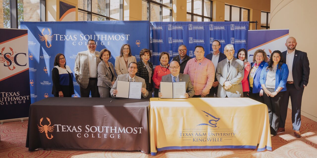 Texas Southmost College, Texas A&M Kingsville expand partnership with MOU signing