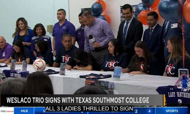 Weslaco soccer trio signs with Texas Southmost College