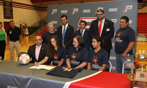 Photos: Cameron Mercado – Sharyland Pioneer HS Signing