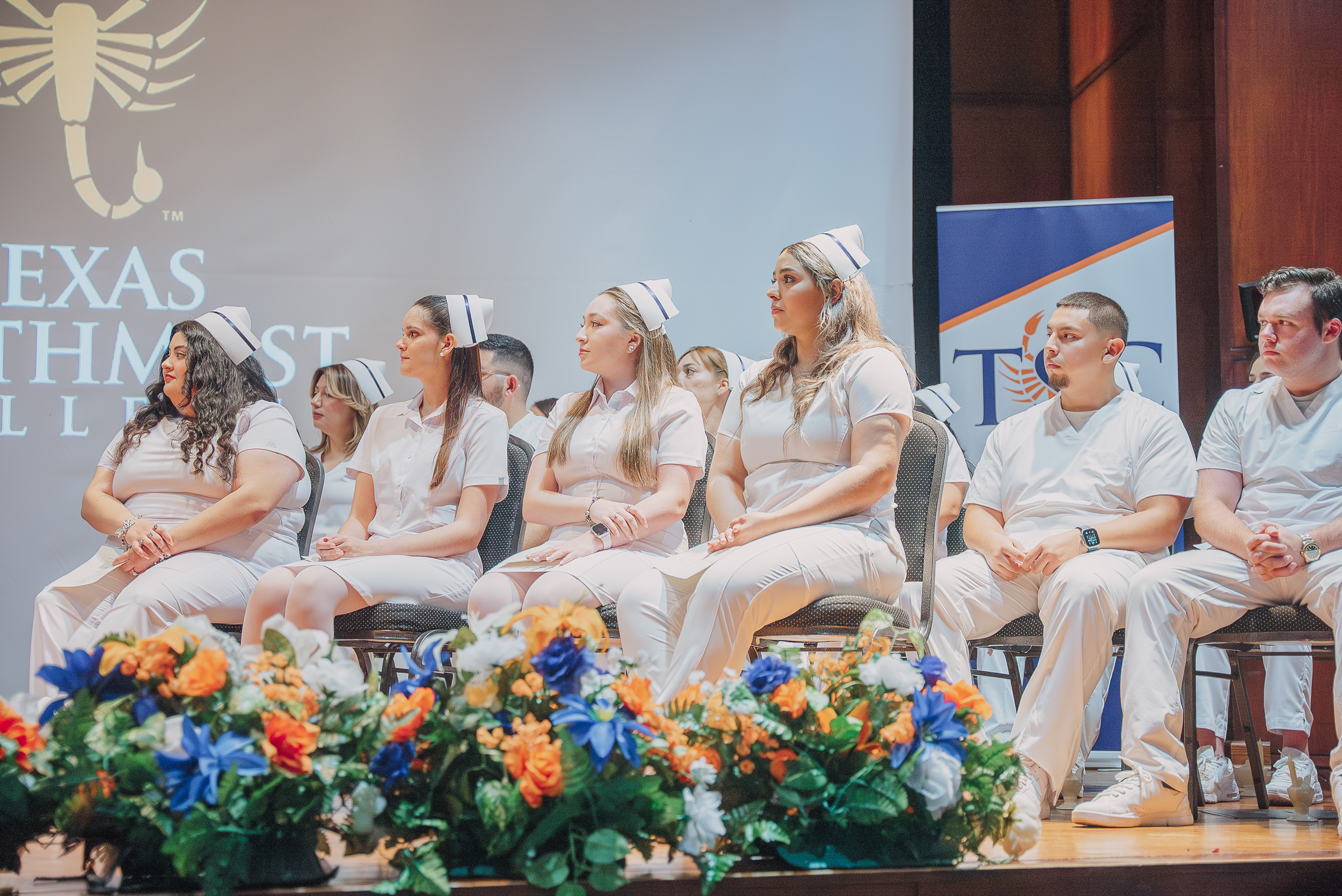 Texas Southmost College Associate Degree Nursing students graduating