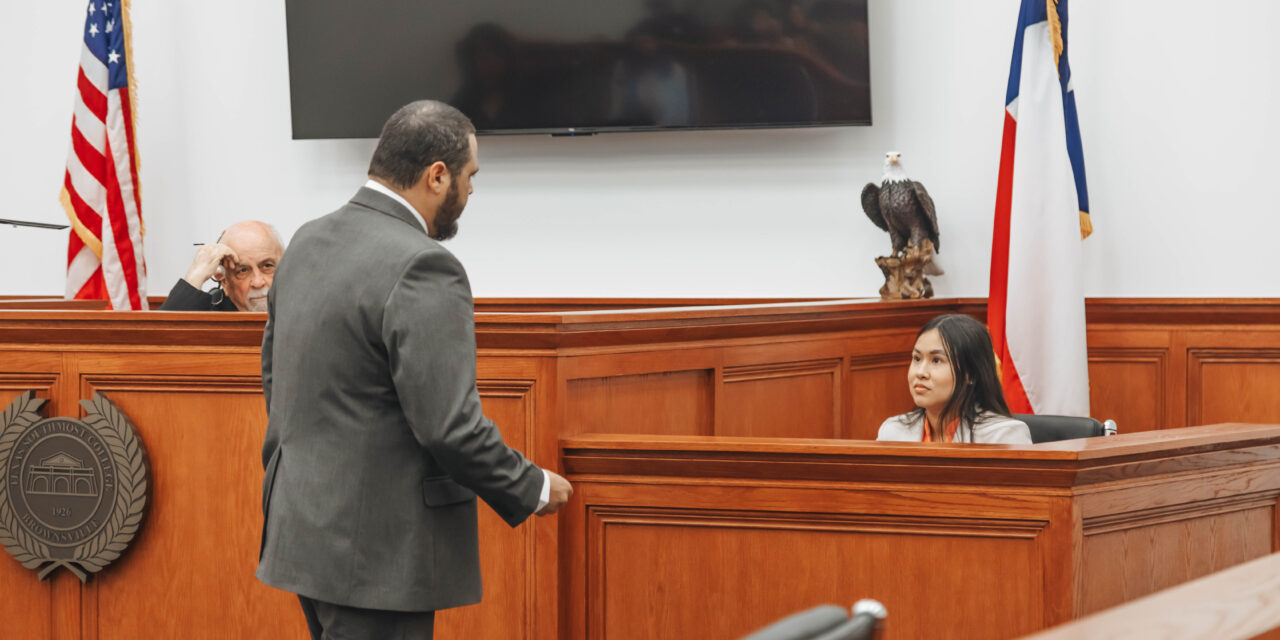 From Classroom to Courtroom: Students Test Their Legal Skills in TSC Legal Center’s Debut Mock Trial 