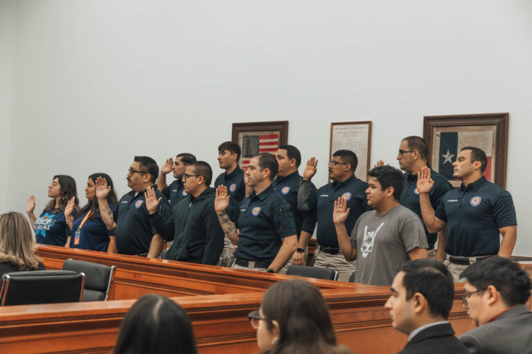 Texas Southmost College hosted its first mock trial in the brand new TSC Legal Center Courtroom on April 24, 2024. This gave Criminal Justice students a chance to witness and participate in a trial exactly as it would happen in the courts.