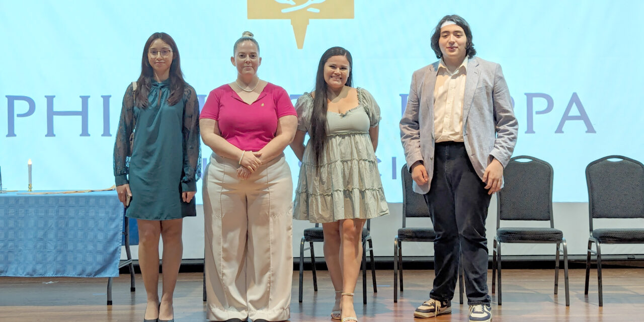 Phi Theta Kappa Honor Society Welcomes Newest Inductees