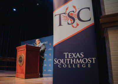 Texas Southmost College officially inaugurated two new members into its Board of Trustees with a special ceremony on Wednesday, June 26 2024 at the Jacob Brown Auditorium.