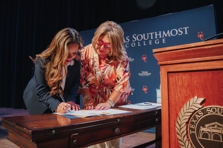 Texas Southmost College officially inaugurated two new members into its Board of Trustees with a special ceremony on Wednesday, June 26 2024 at the Jacob Brown Auditorium.