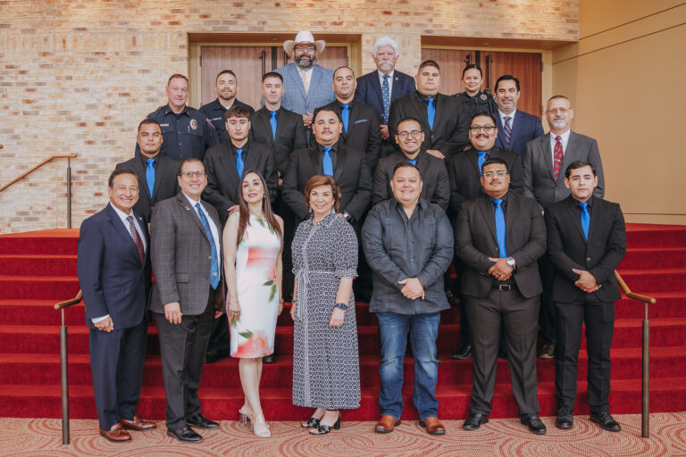 Texas Southmost College held a commencement ceremony for 10 cadets graduating from its Peace Officer certification program on Saturday, June 8, at the TSC Performing Arts Center in Brownsville. The six-month program prepares prospective peace officers through a mandated Texas Commission on Law Enforcement course curriculum.