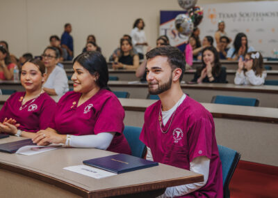 Texas Southmost College proudly celebrated the graduation of its newest group of Patient Care Technicians with an official pinning ceremony on Thursday, June 13 at TSC’s International Technology, Education, and Commerce Center (ITECC).