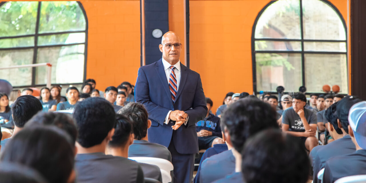 Scorpions Soccer Teams Receive Words of Encouragement from Guest Speaker