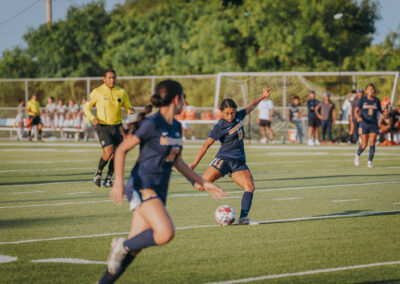 Texas Southmost College Scorpions vs Texas A&M - San Antonio at Porter Early College High School in Brownsville, Texas, August 21, 2024. Final score Texas A&M San Antonio 3 - Texas Southmost College Scorpions 1. Esteban Del Angel / Texas Southmost College