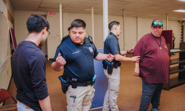 TSC Police Academy Cadets and Creative Writers Collaborate in Scenario-Based Training Exercises