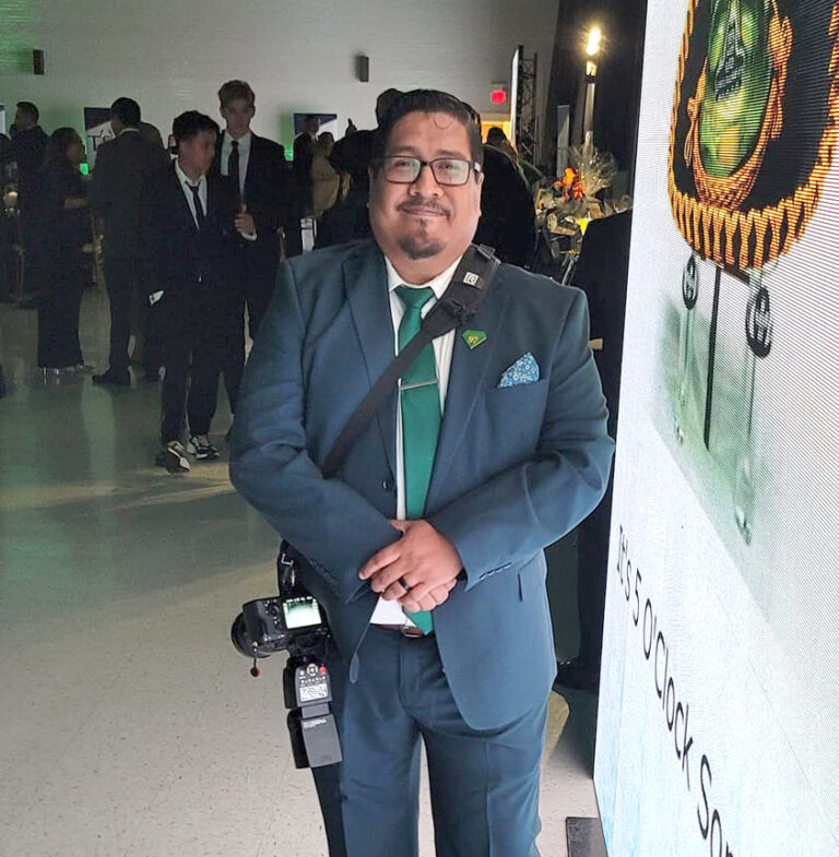 Texas Southmost College Media Specialist Esteban Del Angel