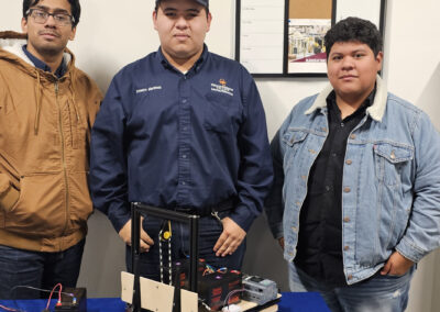 On December 11, the Industrial Maintenance and Mechatronics Technology (IMMT) students showcased their creativity, technical skills, and innovation during a special presentation of their semester projects.