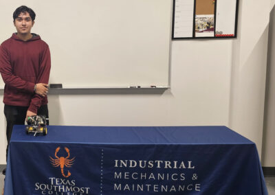 On December 11, the Industrial Maintenance and Mechatronics Technology (IMMT) students showcased their creativity, technical skills, and innovation during a special presentation of their semester projects.