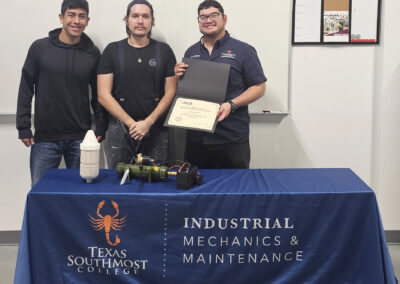 On December 11, the Industrial Maintenance and Mechatronics Technology (IMMT) students showcased their creativity, technical skills, and innovation during a special presentation of their semester projects.