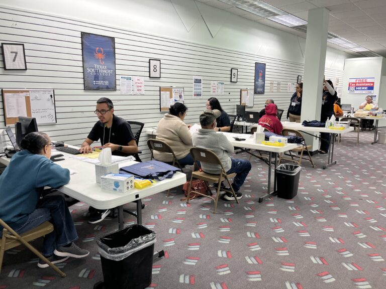 Volunteers from TSC's Accounting Technology program have been donating their time and skills to answer questions and help the public with the income tax filing process.