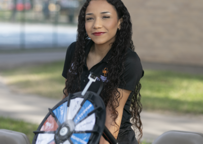 Participants explore historical exhibits and live reenactments during Texas Southmost College’s Living History Day on Feb. 1, 2025, in Brownsville, Texas. The annual event featured interactive performances, period demonstrations, and educational displays celebrating various eras of history.