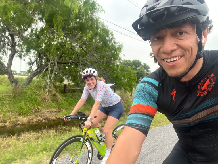 Texas Southmost College employees participated in the 8th annual Resaca City Bike Tour on April 5, 2025, in San Benito, Texas.